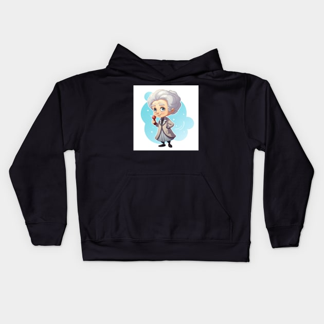 Rita Levi-Montalcini Kids Hoodie by ComicsFactory